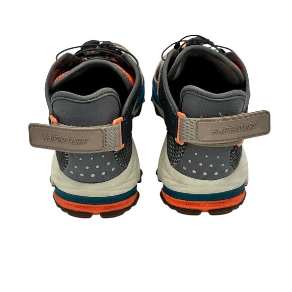Adidas Hyperturf Adventure Shoes Hiking HP2832 Mens Size 8.5 Gray Coral Teal EUC - Picture 5 of 8